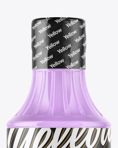 Plastic Bottle Mockup PSD #2