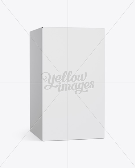 Download Matte Box Mockup Half Side View Eye Level Shot In Box Mockups On Yellow Images Object Mockups