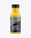 Download 250 ml Glossy Plastic Bottle Mockup in Bottle Mockups on Yellow Images Object Mockups