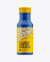 Download 250 ml Matte Plastic Bottle Mockup in Bottle Mockups on Yellow Images Object Mockups