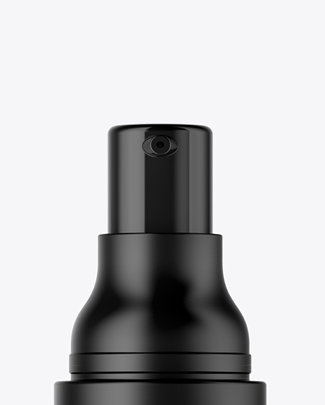 Download 15ml Cosmetic Bottle with Pump Mockup in Bottle Mockups on Yellow Images Object Mockups