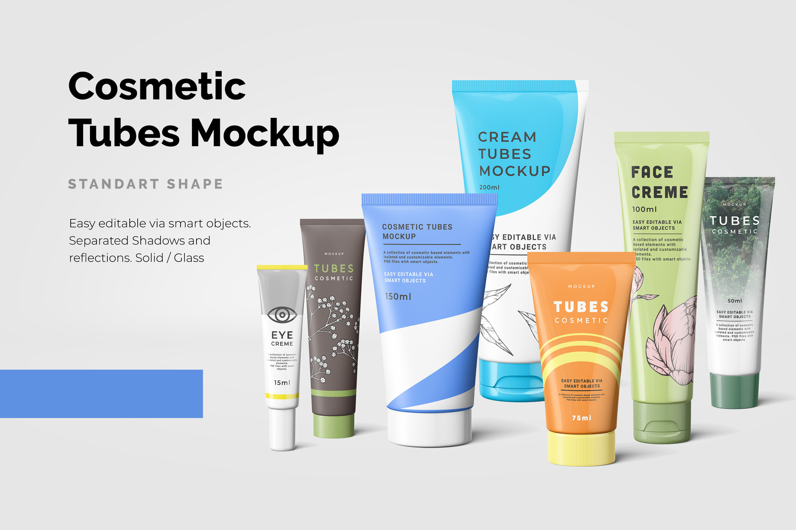 Download Cosmetic Tubes Mockup In Packaging Mockups On Yellow Images Creative Store PSD Mockup Templates