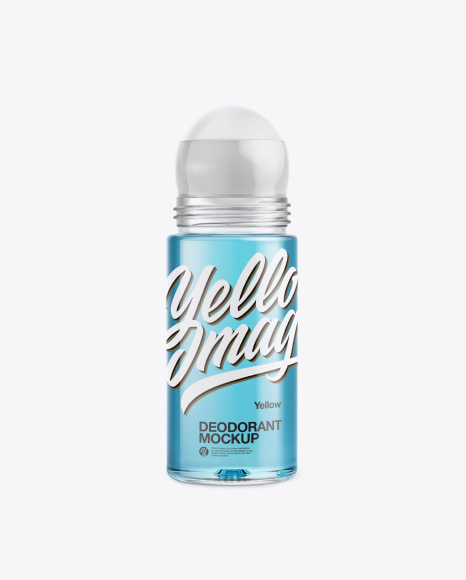 Roll On Deodorant Mockup   Front View PSD #2
