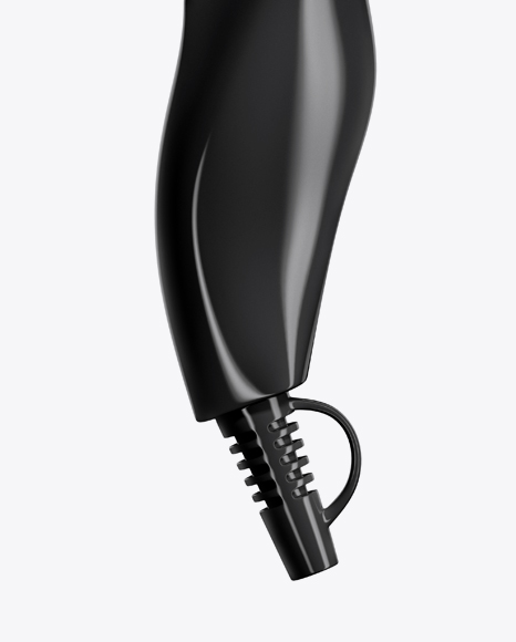 Glossy Hairdryer Mockup