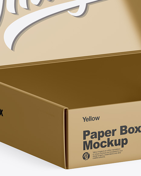 Cookie Box Mockup