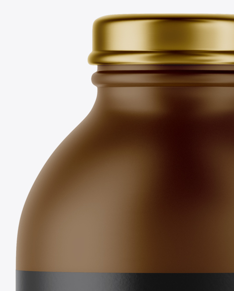 Matte Plastic Bottle Mockup PSD #2