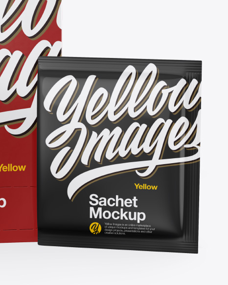 Download Tea Box With Tea Bag Mockup Front View In Box Mockups On Yellow Images Object Mockups Yellowimages Mockups