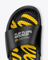 Matte Flip Flops Mockup - Top View