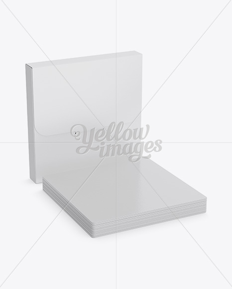 Download 10oz Box Mockup Front View High Angle Shot Yellowimages