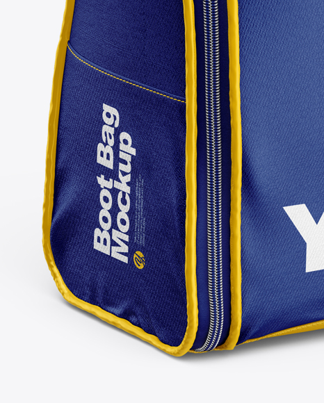 Download Download Boot Bag Mockup Half Side View Photoshop Psd Mock Ups Yellowimages Mockups