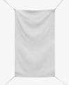 Matte Vinyl Banner Mockup - Front View