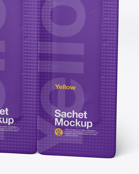 Download Box With Sachets Mockup - Front View in Box Mockups on ...