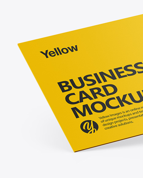 Download Business Card Mockup In Stationery Mockups On Yellow Images Object Mockups Yellowimages Mockups