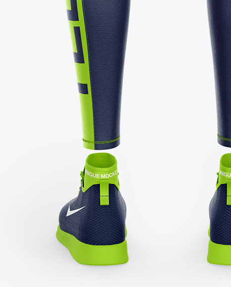 Fitness Kit Mockup - Back view