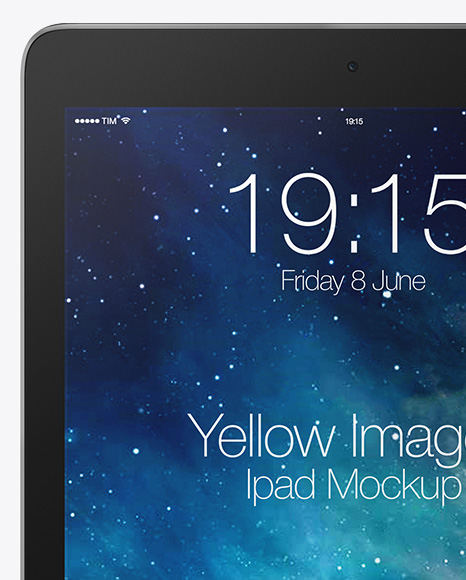 Vertical iPad Mockup   Front View PSD #5