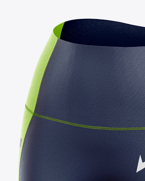 Fitness Kit Mockup - Front Half Side View