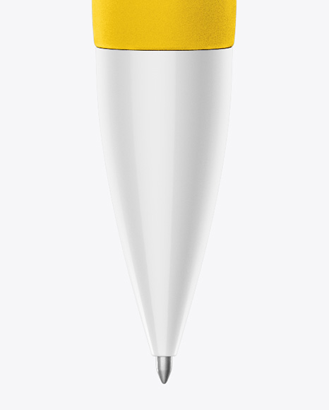 Download Click Pen Mockup Front View In Stationery Mockups On Yellow Images Object Mockups Yellowimages Mockups