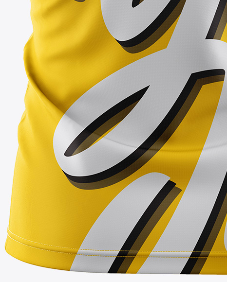 Men s Polo Mockup   Back View PSD #1