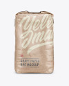 Download 3 Kg Kraft Paper Bag Mockup Front View In Bag Sack Mockups On Yellow Images Object Mockups