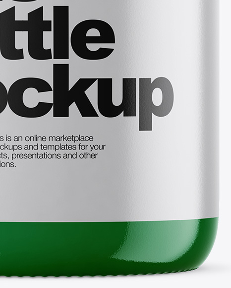 Glossy Pills Bottle Mockup PSD #1