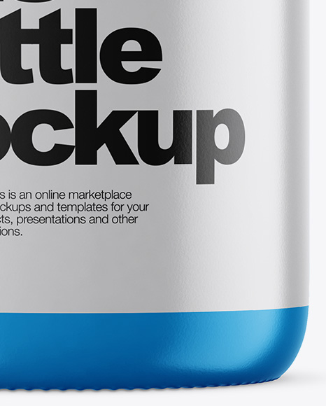 Matte Pills Bottle Mockup PSD #1