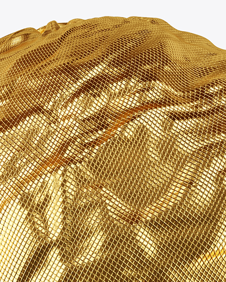 Sweet in Foil Paper Mockup   Front View (High Angle Shot) PSD #1