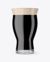 Revival Glass With Irish Stout Beer Mockup