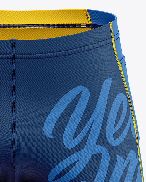 Men's Cycling Shorts Mockup - Front View in Apparel ...