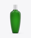 Green Shampoo Bottle Mockup