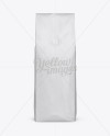 Download 250g Coffee Bag With Valve Mockup - Front View in Bag & Sack Mockups on Yellow Images Object Mockups