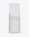 Download 250g Kraft Coffee Bag With Valve Mockup - Front View in Bag & Sack Mockups on Yellow Images ...