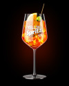 Spritz Cocktail Glass Mockup