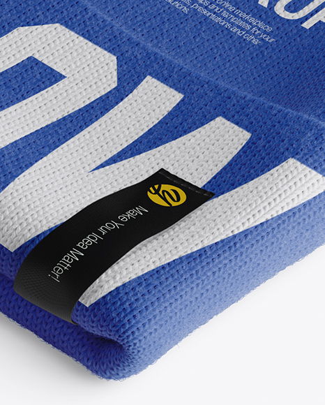 Download Beanie Hat Mockup Half Side View High Angle Shot In Apparel Mockups On Yellow Images Object Mockups