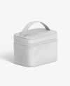 Download Cosmetic Bag Mockup Half Side View In Apparel Mockups On Yellow Images Object Mockups