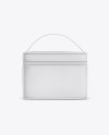 Download Cosmetic Bag Mockup Front View In Apparel Mockups On Yellow Images Object Mockups