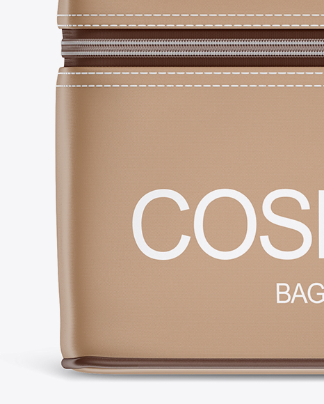 Download Metallic Cosmetic Bag Psd Mockup Yellowimages