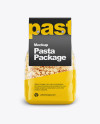 Fusilli Pasta with Label Mockup - Front View