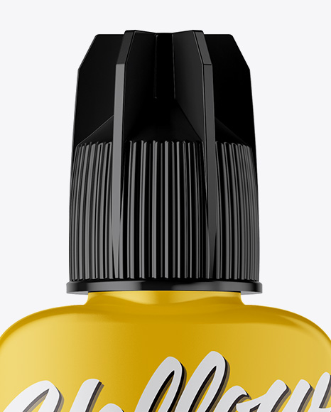 15ml Plastic Bottle Mockup In Bottle Mockups On Yellow Images Object Mockups