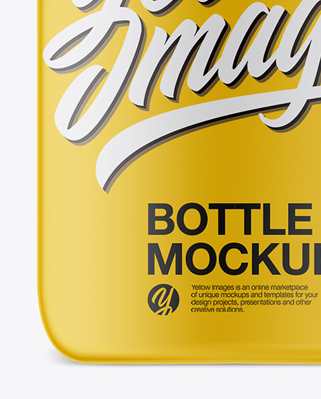 15ml Plastic Bottle Mockup PSD #1