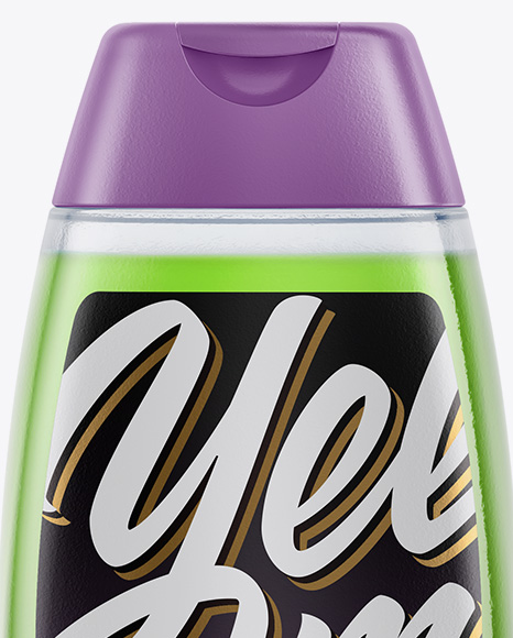 Shampoo Bottle Mockup In Bottle Mockups On Yellow Images Object Mockups