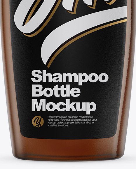 Download Amber Shampoo Bottle Mockup In Bottle Mockups On Yellow Images Object Mockups PSD Mockup Templates