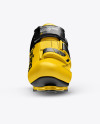 Download Cycling Shoe Mockup Front View In Apparel Mockups On Yellow Images Object Mockups