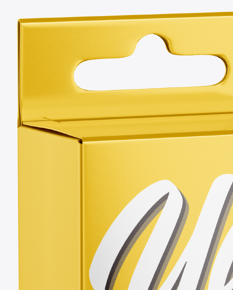 Paper Box Mockup   Half Side View PSD #2