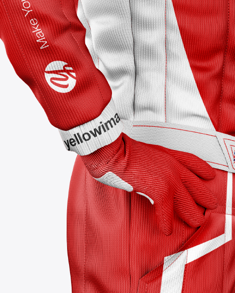 F1 Racing Kit Mockup - Side View in Apparel Mockups on ...