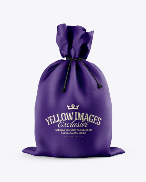 Download Textured Sack Mockup - Front View in Bag & Sack Mockups on ...