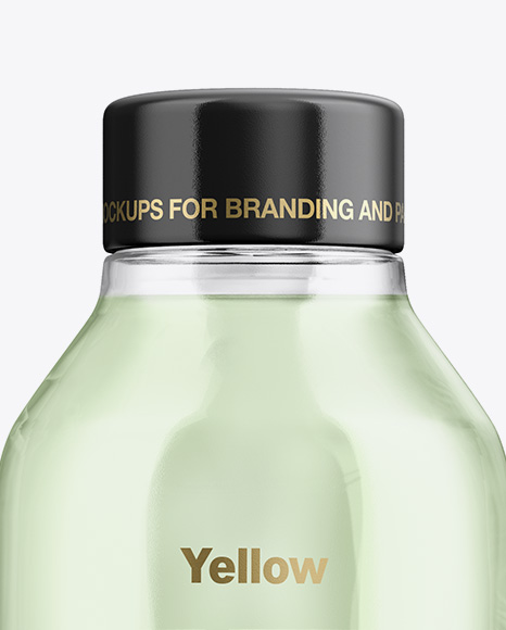 Glass Bottle With Liquid Mockup PSD #4