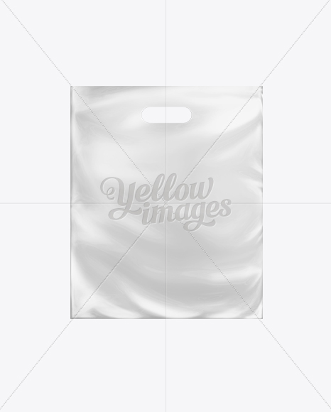 Download White Plastic Carrier Bag In Bag Sack Mockups On Yellow Images Object Mockups