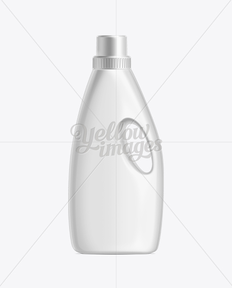 Plastic Detergent Bottle In Bottle Mockups On Yellow Images Object Mockups