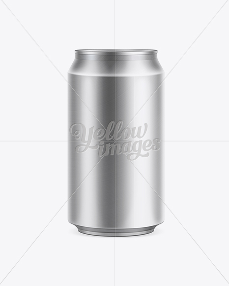 Download Aluminum Can 330ml Mock Up In Can Mockups On Yellow Images Object Mockups PSD Mockup Templates