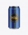 Aluminum Can 330ml Mock-Up - Free Download Images High Quality PNG, JPG